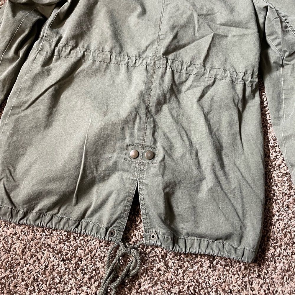 Ambiance medium army green utility jacket - Picture 7 of 10